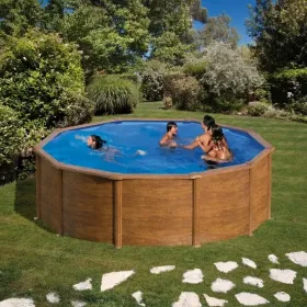 Piscina StarPool Imitação Madeira 460x120 P460W