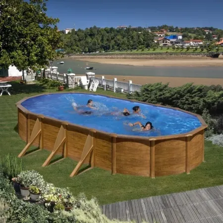 Piscina StarPool Imitação Madeira 730x375x120 P730W