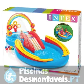 Intex Piscina Centro De Jogos Dinossauro Colorido