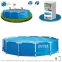 Piscina Intex Metal Frame 366x76 cm com Filtro 56996