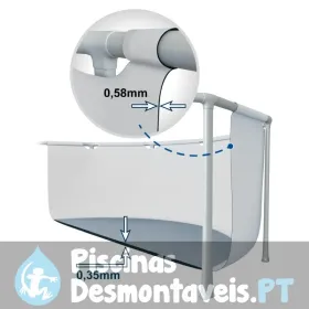 Piscina Intex Small Frame Familiar 260x160x65 cm 28271NP