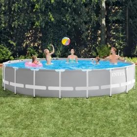 Piscina Intex Metal Frame 366x76 cm sem Filtro 28210