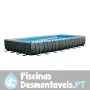 Piscina Intex Ultra XTR Frame Rectangular Clorador Salino 975x488x132 cm 26378NP