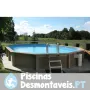 Piscina Naturalis Oval 787x472 cm