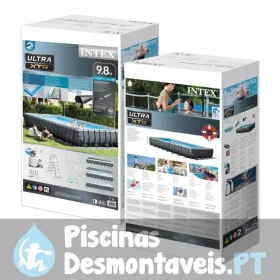 Piscina Intex Prisma Frame Oval 610x305x122 cm 26798NP