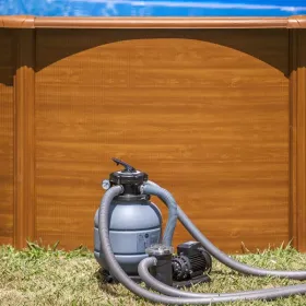 Cobertura Isotérmica para Piscinas Gre em forma de oito
