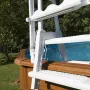 Escada em HDPE para Piscinas Elevadas de 120 e 132 cm Gre L4PL