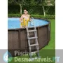 Escada de Segurança de Tesoura BestWay para piscinas de 122 cm