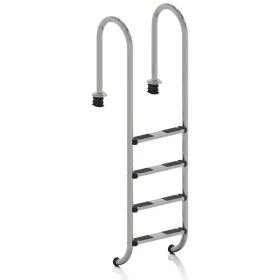 Escada Muro para piscinas enterradas de 4 degraus Gre 4027416