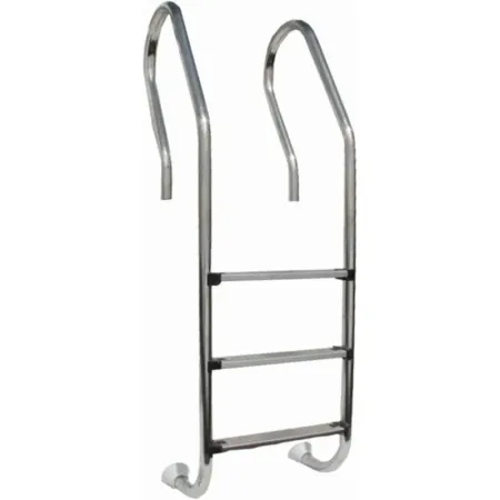 Escada Unix AISI 304 para Piscina de Madeira