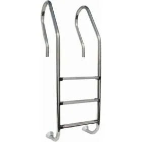 Escada Unix AISI 304 para Piscina de Madeira