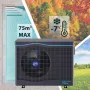 Bomba de Calor Full Inverter para piscinas elevadas ou enterradas até 75 m3