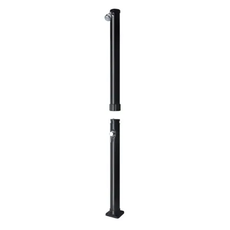 Chuveiro Solar Redondo Partido 20 l PVC Escuro Gre AR1020P