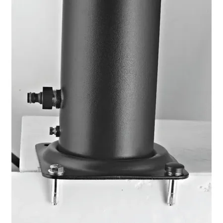 Chuveiro Solar Quadrado 32 l Pulverizadores Alumínio Preto Gre AR1130