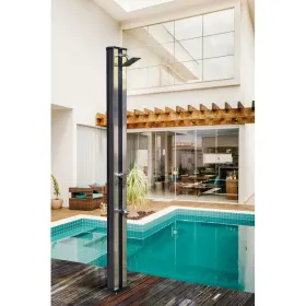 Chuveiro Solar Luxe de Alumínio 38 l com lava-pés Gre DSALP38B