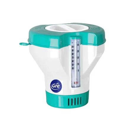 Doseador de cloro com termómetro de pastilhas de 20-500 grs Gre 40070