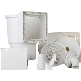 Skimmer Piscina Elevada e Bocal de impulsão Branco Gre AR100