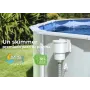 Skimmer Piscina Elevada e Bocal de impulsão Branco Gre AR100