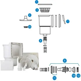 Reposições Skimmer Gre AR100