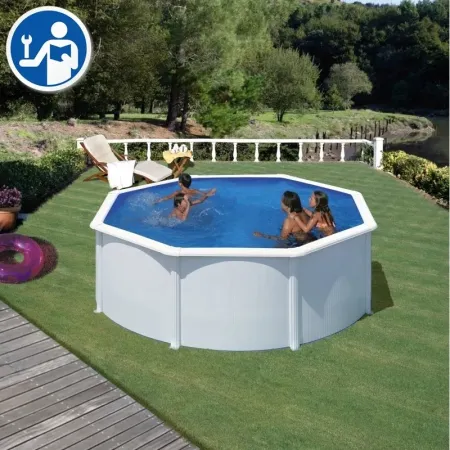 Skimmer Piscina Elevada e Bocal de impulsão Castanho Gre AR100W