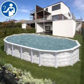 Peças de Reposição Piscinas Ovais Nórdicas com Sistema Ómega de 132 cm