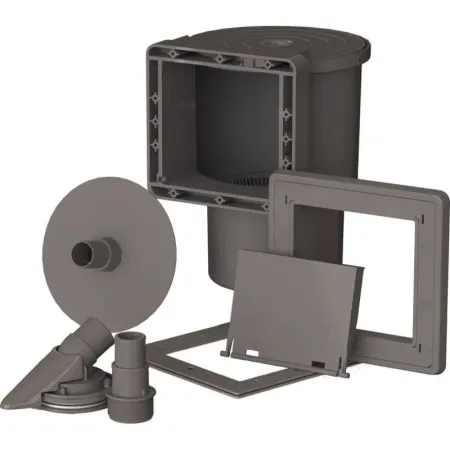 Skimmer e Bocal de Impulsão Cinza Gre AR100G