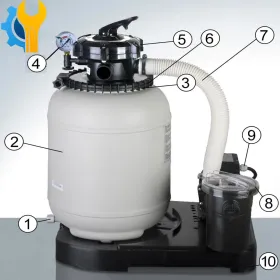 Reposições do Filtro de Areia Gre FA6030