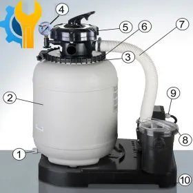 Reposições do Filtro de Areia Gre FA6040