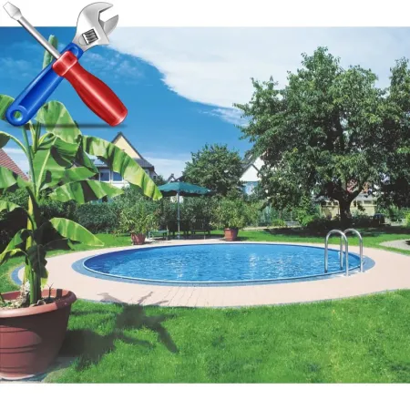 Montagem Piscina Enterrada Sem Construção Civil