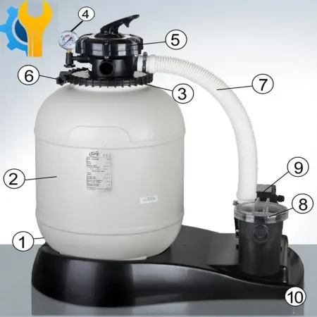 Reposições do Filtro de Areia Gre FA6050