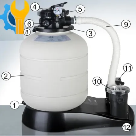 Reposições do Filtro de Areia Gre FA6070