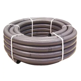 Tubo PVC cinzento semirrígido 25 m e 50 mm de diâmetro 40557