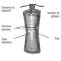 Clorador para Piscinas Desmontáveis Gre AR2084