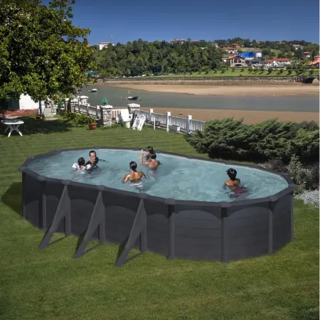 Piscina StarPool Imitação Grafite 730x375x132 PROV738GF