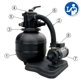 Reposições do Filtro de Areia Gre FAE300