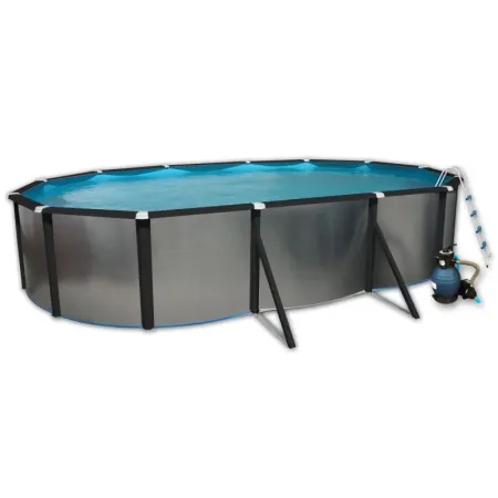 Piscina Toi Silver Oval 640x366x120