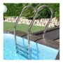 Escada Inoxidável para piscina de madeira Gre 126673