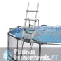 Escada de Segurança da Plataforma BestWay para piscinas de 120 e 132 cm