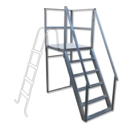 Plataforma com Escada Reforçada 4844