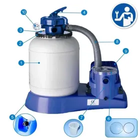 Reposições do Filtro de Areia Gre AR-1300