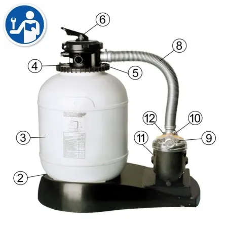 Reposições do Filtro de Areia Gre AR710