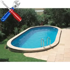 Montagem Piscina Enterrada Com Construção Civil