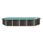 Piscina de Madeira Composite 806x386x124 8983
