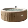 PureSpa Redondo Bolhas Bege 216x71 Intex 28408