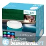 Assento Ottoman 86x33 cm com Luz Led 6 Cores Intex 68697