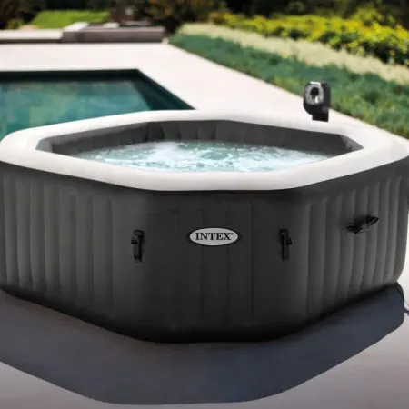 Purespa Octogonal Deluxe bolhas e jatos de Intex 28454EX