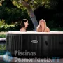 Purespa Octogonal Deluxe bolhas e jatos de Intex 28454EX