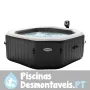 Purespa Octogonal Deluxe bolhas e jatos de Intex 28454EX