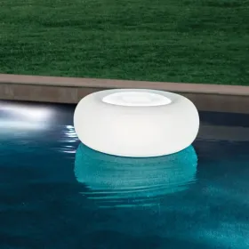 Assento Ottoman 86x33 cm com Luz Led 6 Cores Intex 68697