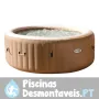 Purespa Massagem Bolhas Intex 196x71 cm 28476Ex